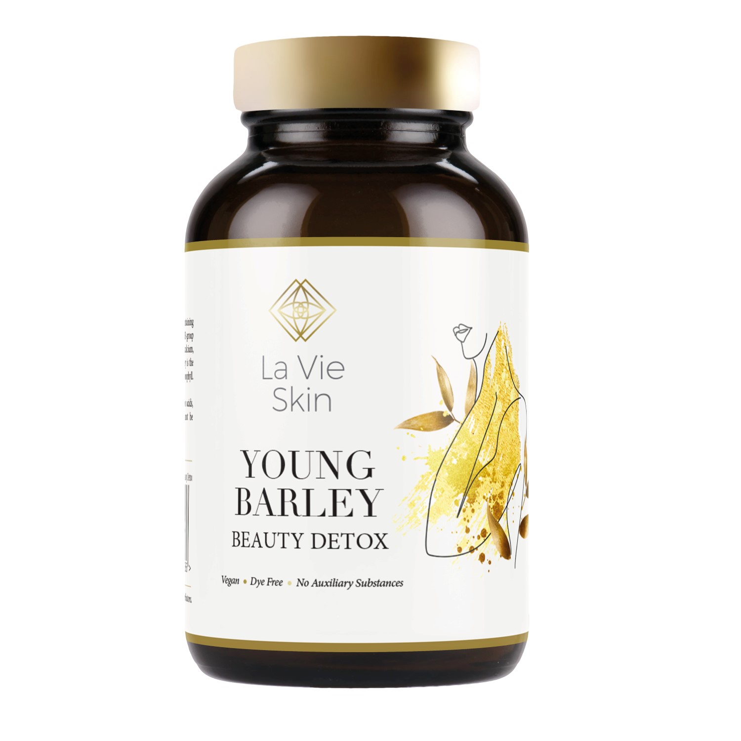 La Vie Skin Beauty Detox suplement diety z młodym jęczmieniem na trądzik, 30 tabl./1 opak.