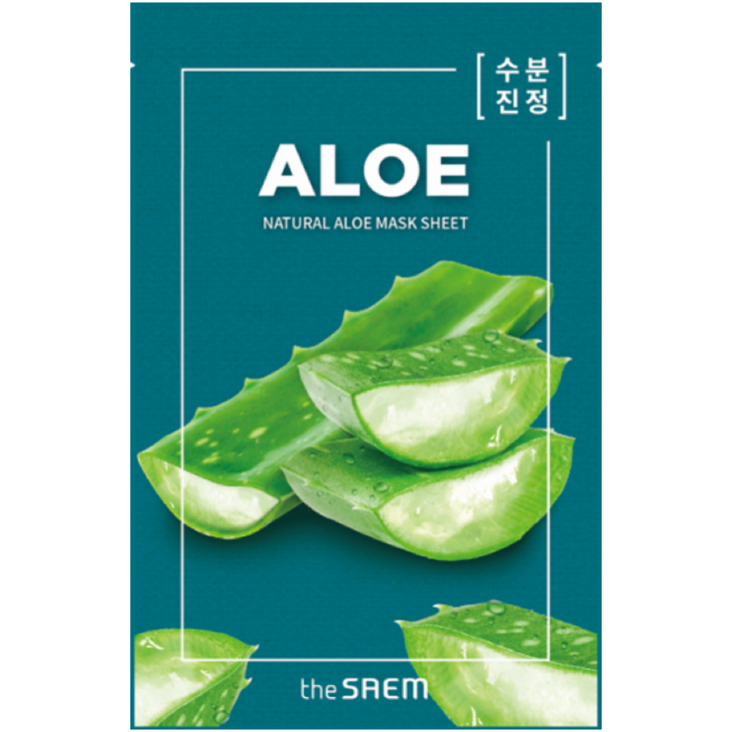 The Saem Aloe maska do twarzy w płachcie, 1 szt.