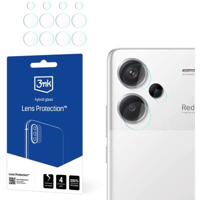 Szkło hybrydowe na obiektyw 3MK Lens Protection do Xiaomi Redmi Note 13 Pro+