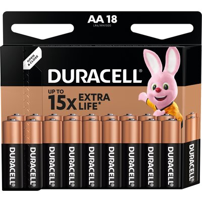 Baterie AA LR6 DURACELL Basic (18 szt.)