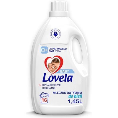Płyn do prania LOVELA Baby 1450 ml do białych tkanin hipoalergiczny dla niemowląt