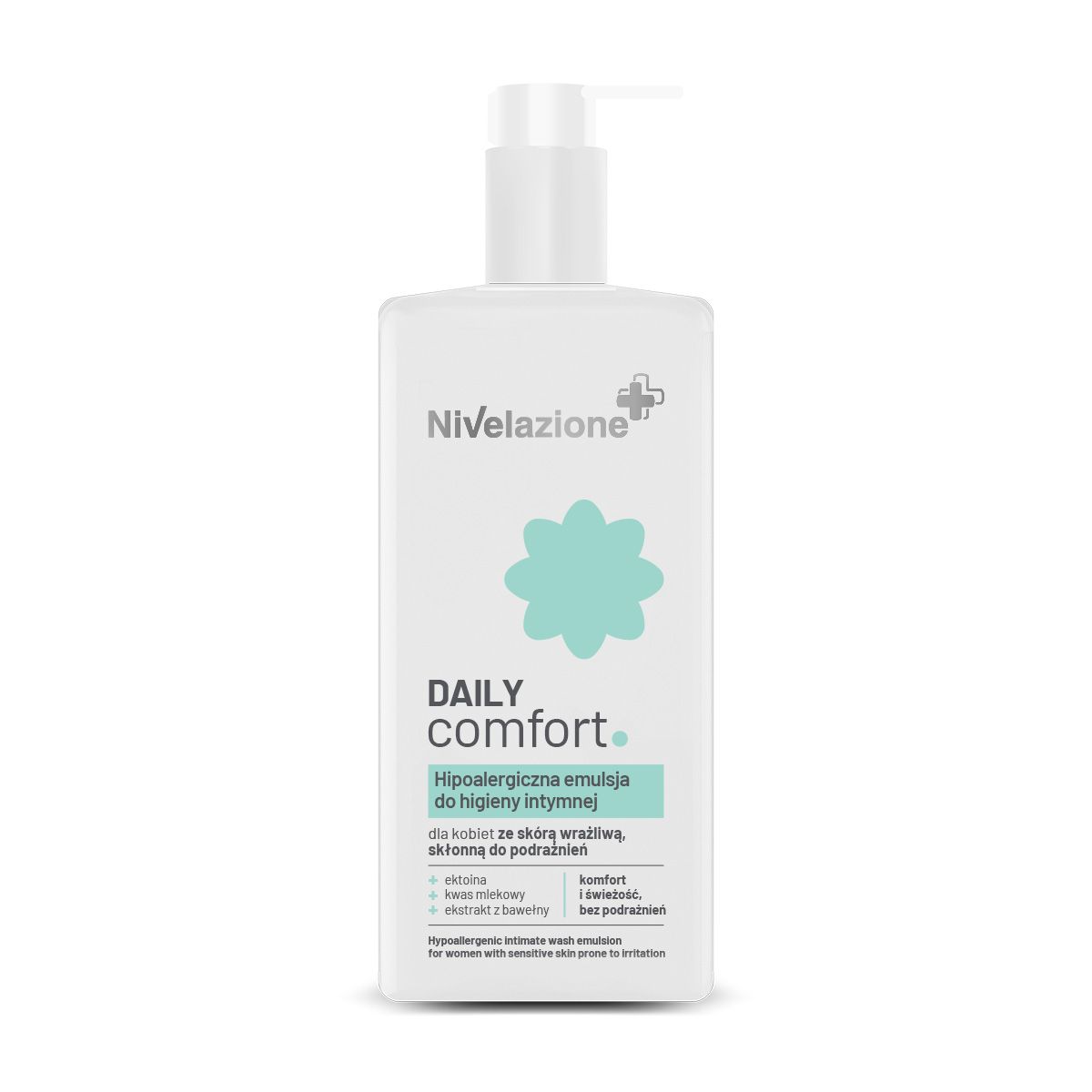 Nivelazione DAILY COMFORT hipoalergiczna emulsja do higieny intymnej, 260 ml