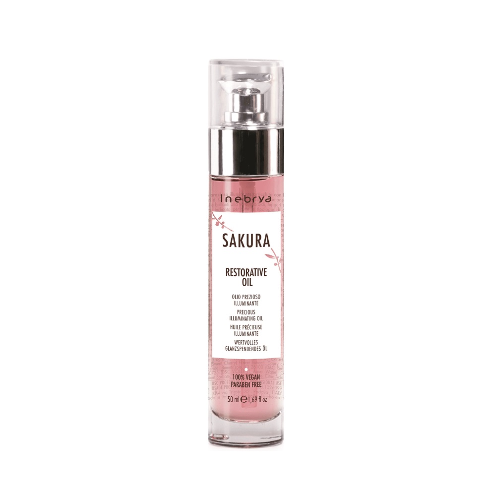 Inebrya Sakura olejek wzmacniający do włosów, 50 ml
