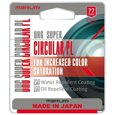 Filtr polaryzacyjny MARUMI Super DHG Circular PL (77 mm)