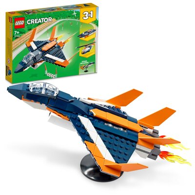 LEGO 31126 Creator 3w1 Odrzutowiec naddźwiękowy