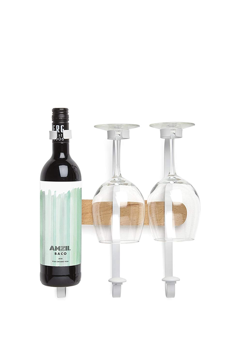 Umbra - Stojak na wino Showvino Biały