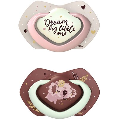 Smoczek CANPOL BABIES Sleepy Coala 18 m+ Wielokolorowy (2 sztuki)