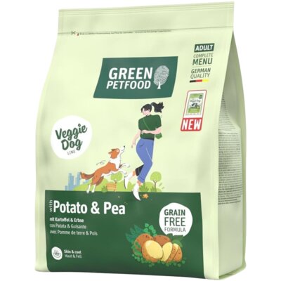 Karma dla psa GREEN PETFOOD VeggieDog z ziemniakami i groszkiem 900 g
