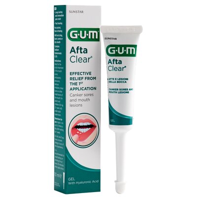 Żel na afty SUNSTAR GUM Aftaclear 10 ml