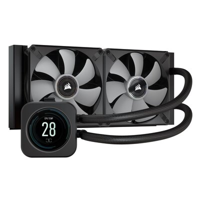Chłodzenie wodne CORSAIR iCue H100i Elite LCD