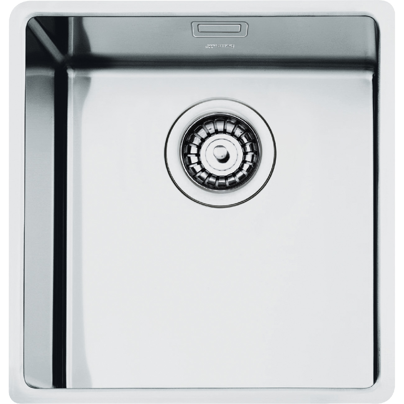 Smeg - Zlewozmywak podwieszany VFU45SFR Universale Stal nierdzewna