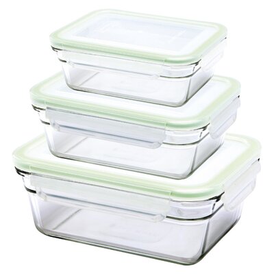Zestaw pojemników na żywność GLASSLOCK GL-529 (3 szt.)