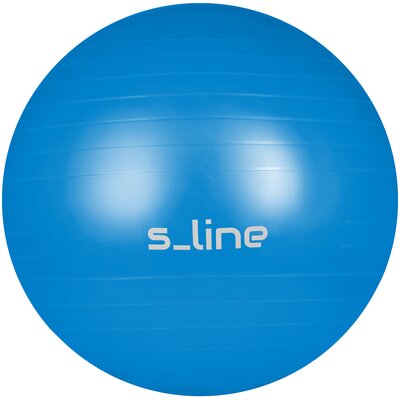Piłka gimnastyczna S_LINE SA009N Niebieski (65 cm)