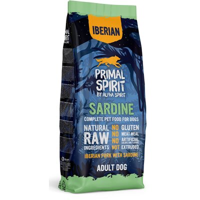 Karma dla psa PRIMAL SPIRIT Iberian Sardine Wieprzowina i sardynki 12 kg