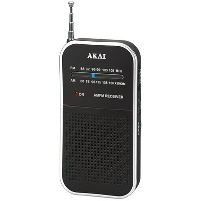 Radio AKAI APR-350 Analogowe Czarny