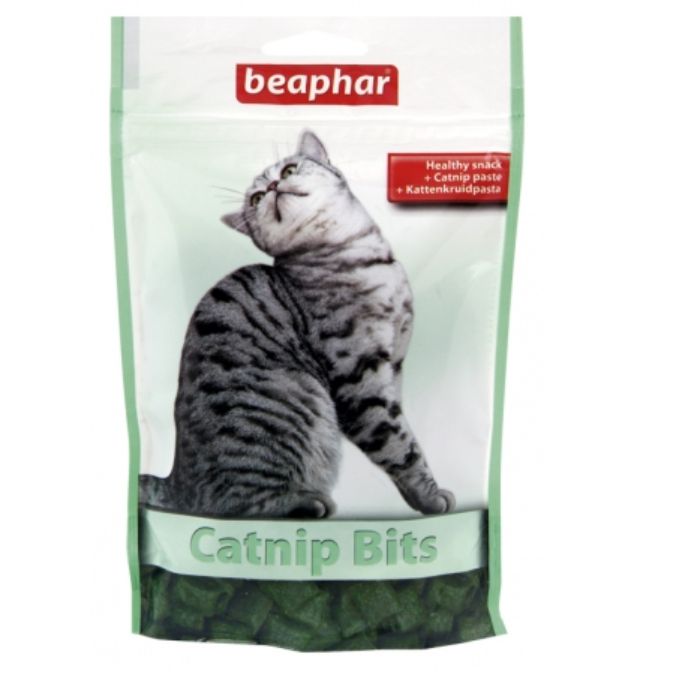 BEAPHAR Catnip Bits Przysmaki z Kocimiętką 150 g