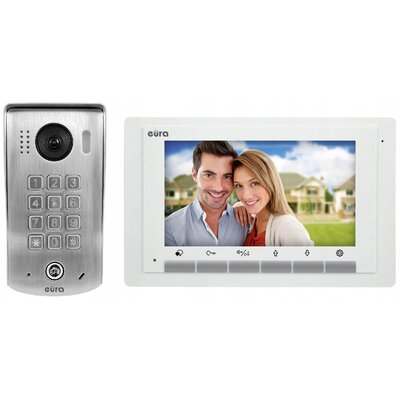 Zestaw wideodomofonowy EURA VDP-60A5W N Biały