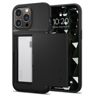 Etui SPIGEN Slim Armor CS do Apple iPhone 14 Pro Max Czarny