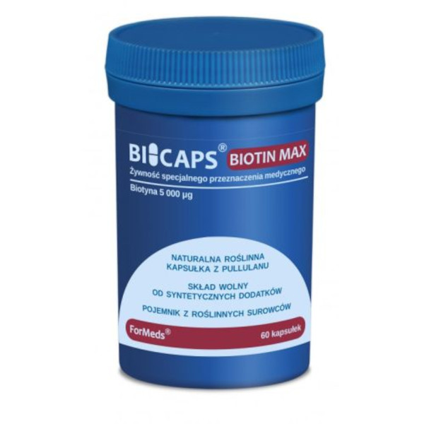 ForMeds Bicaps suplement diety Biotin MAX, 60 tabl./1 opak.
