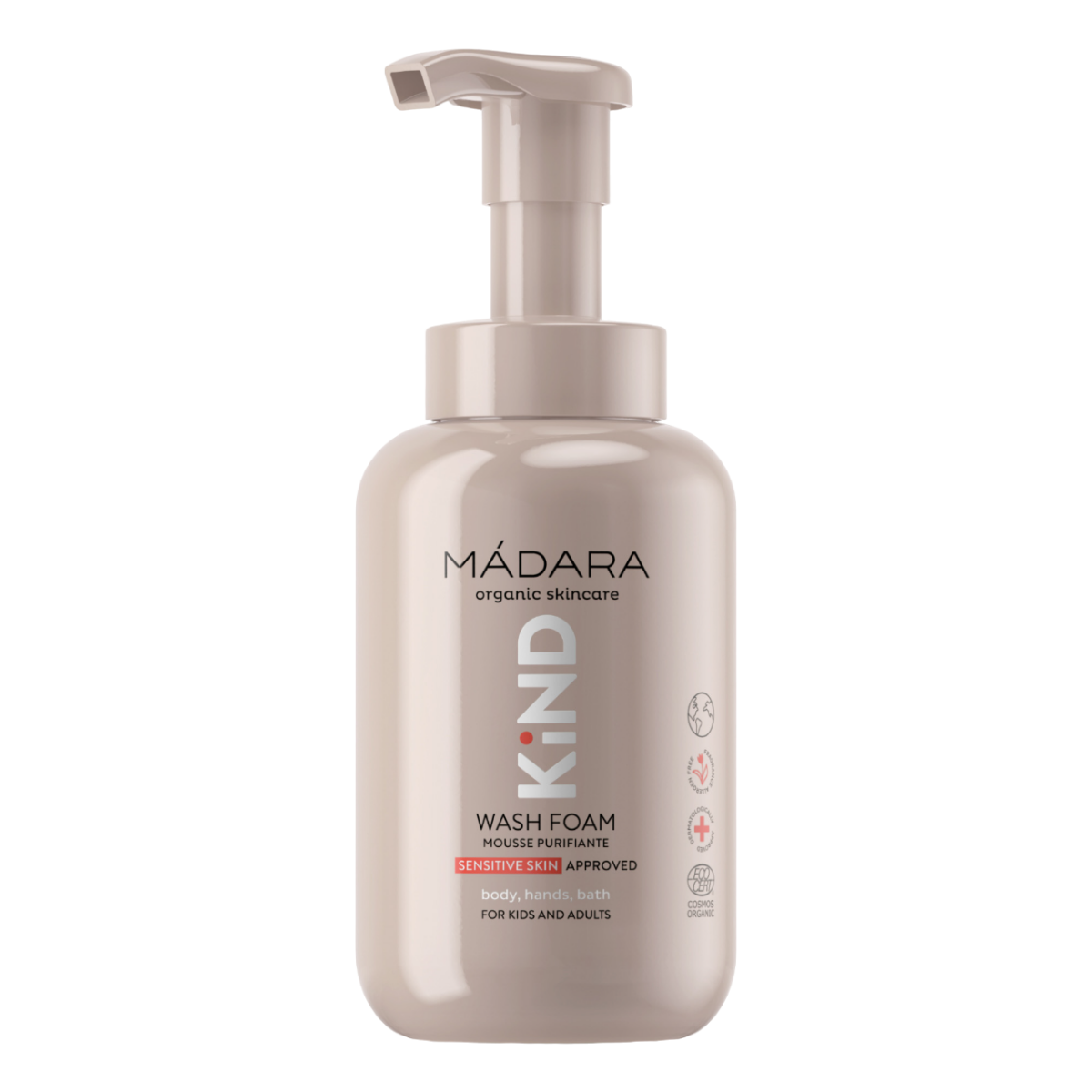 MÁDARA KIND pianka do mycia ciała, 390 ml
