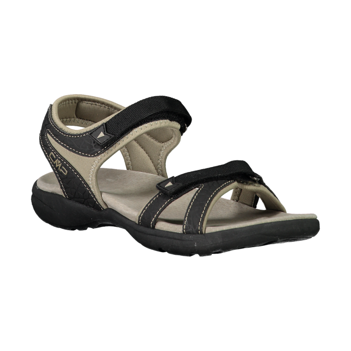 Sandały trekkingowe damskie CMP Adib Wmn Hiking Sandal beżowo-czarne