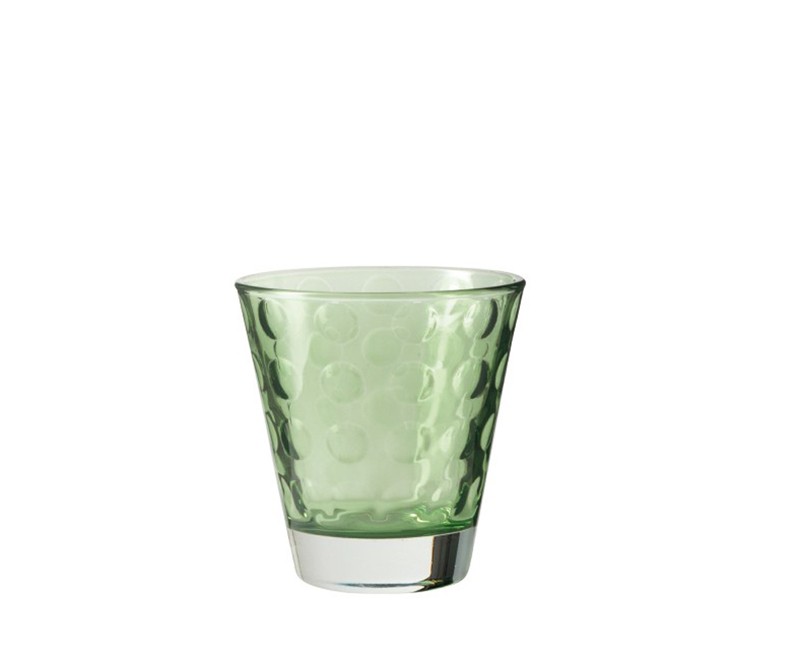 Leonardo Optic szklanka niska 220ml zielona