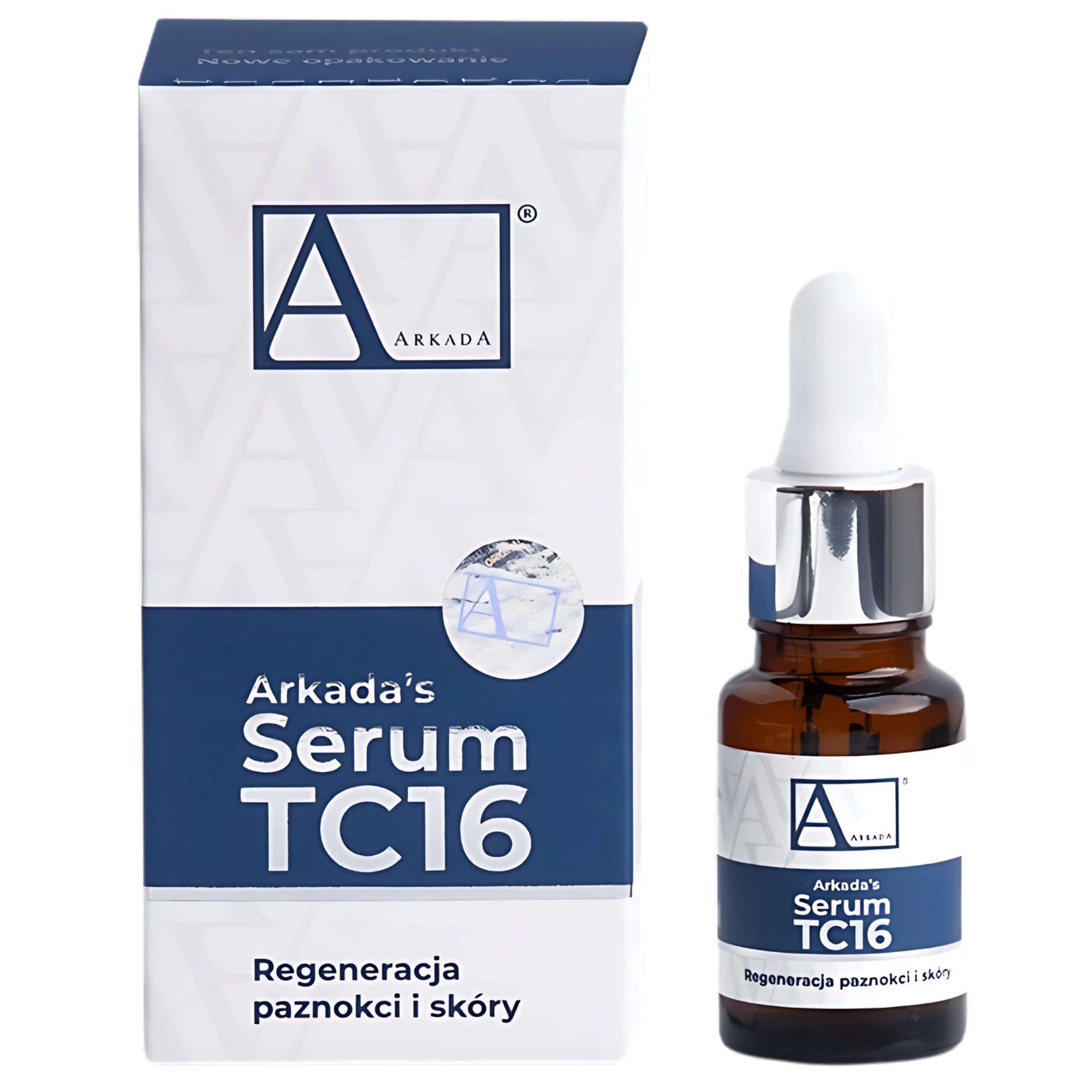 Arkada Serum TC16 regenerujące serum kolagenowe do paznokci i skóry, 11 ml