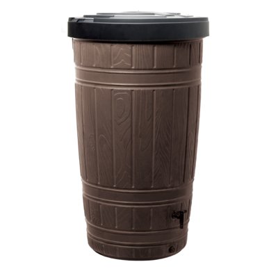 Zbiornik na deszczówkę PROSPERPLAST Woodcan IDWO265-R222 265L Brązowy