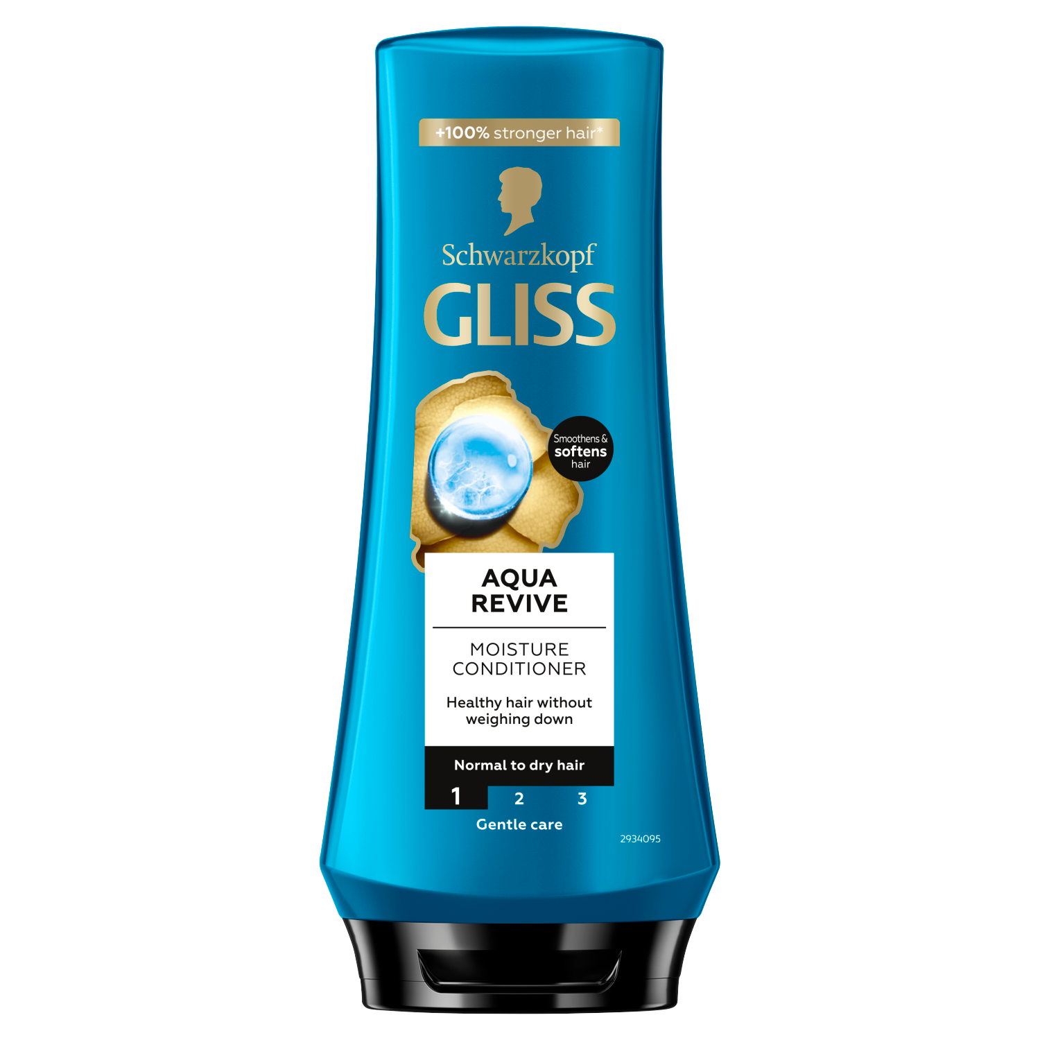 Gliss Aqua Revive odżywka do włosów suchych i normalnych, 200 ml