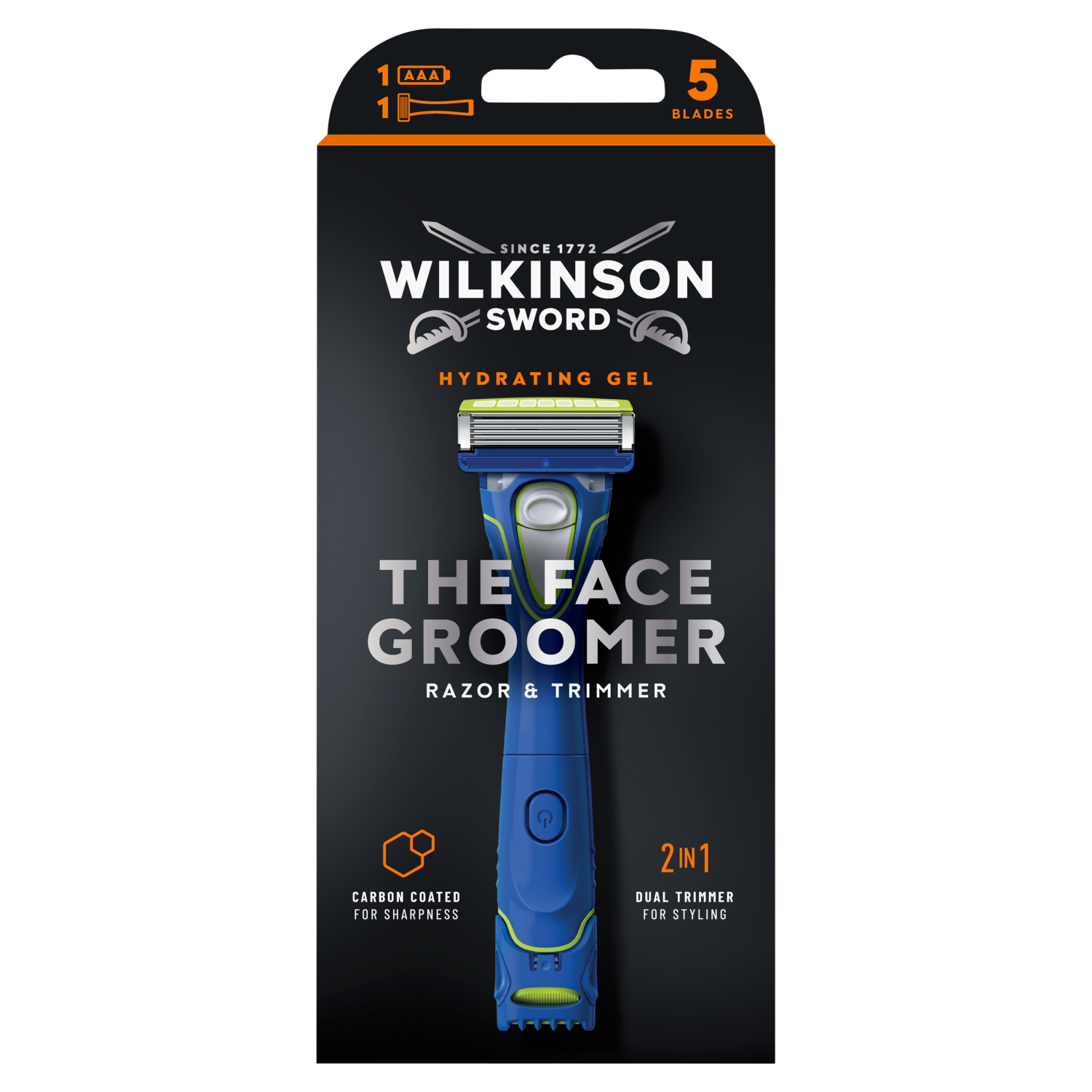 Wilkinson Hydro5 Groomer maszynka do golenia, 1 szt. + wkład, 1 szt.