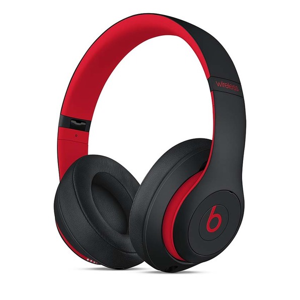 Beats Studio3 Wireless - bezprzewodowe słuchawki wokółuszne– The Beats Decade Collection – niepokorny czarno-czerwony