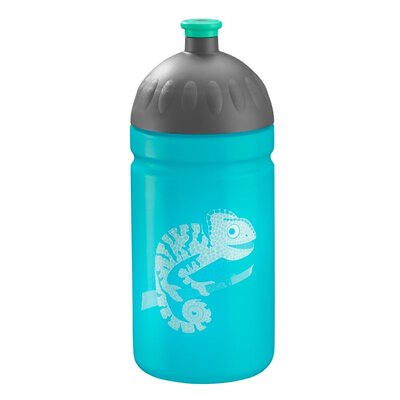 Bidon STEP BY STEP Tropical Chameleon 500 ml Turkusowo-szary