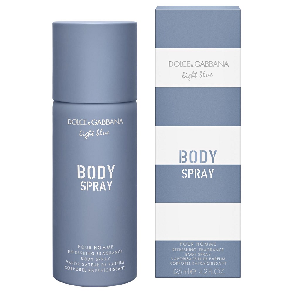Dolce&Gabbana Light Blue Pour Homme dezodorant męski w sprayu, 125 ml