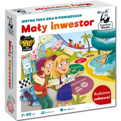 Gra planszowa KAPITAN NAUKA Mały inwestor