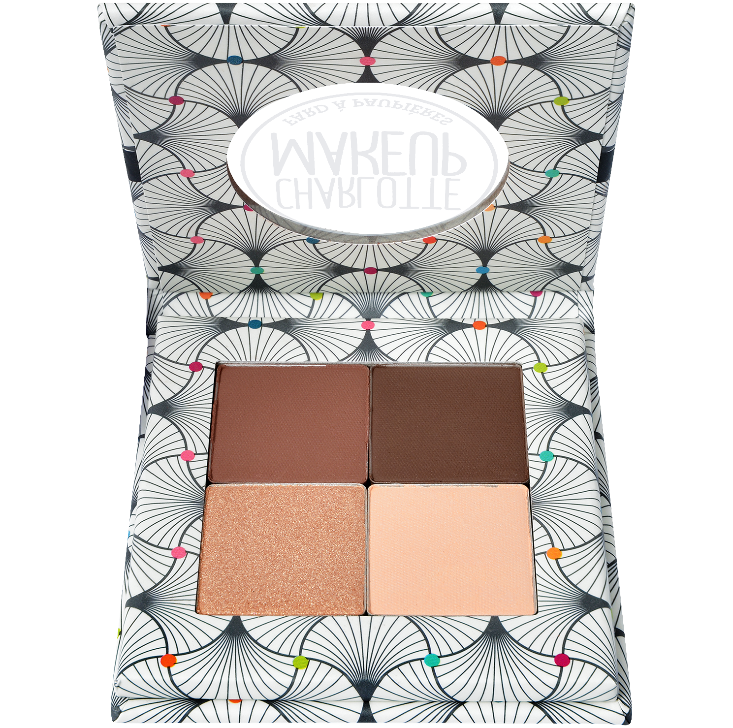 Charlotte Makeup Bio Bio paleta cieni do powiek odcienie miedzi, 5,6 g