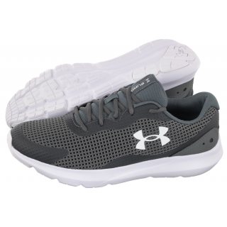 Buty do Biegania Under Armour Surge 3 Gry/Wht 3024883-102