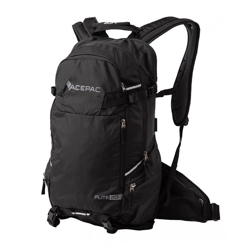 Plecak rowerowy turystyczny Acepac Flite 20 MKIII black - ONE SIZE