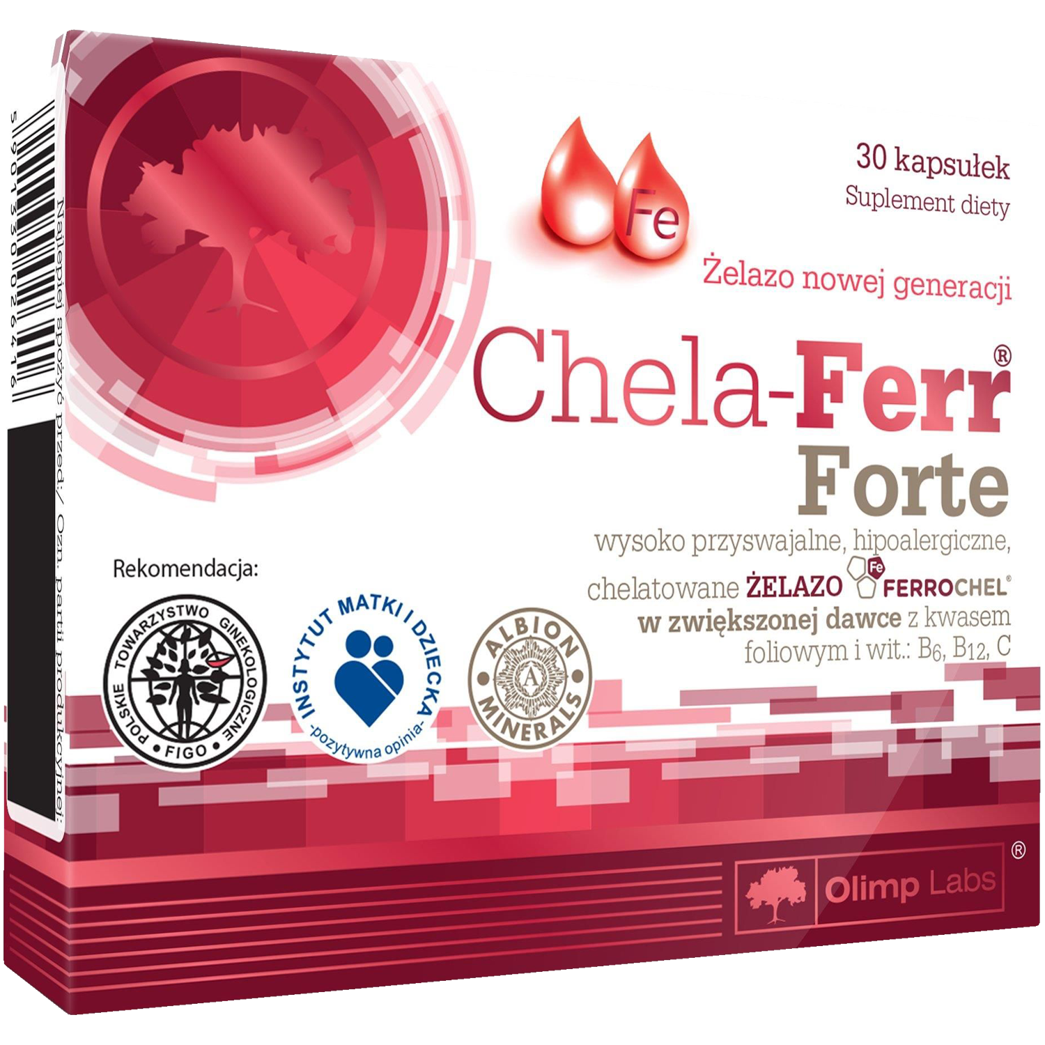 Chela-Ferr Forte kapsułki, 30 kaps./1 opak.