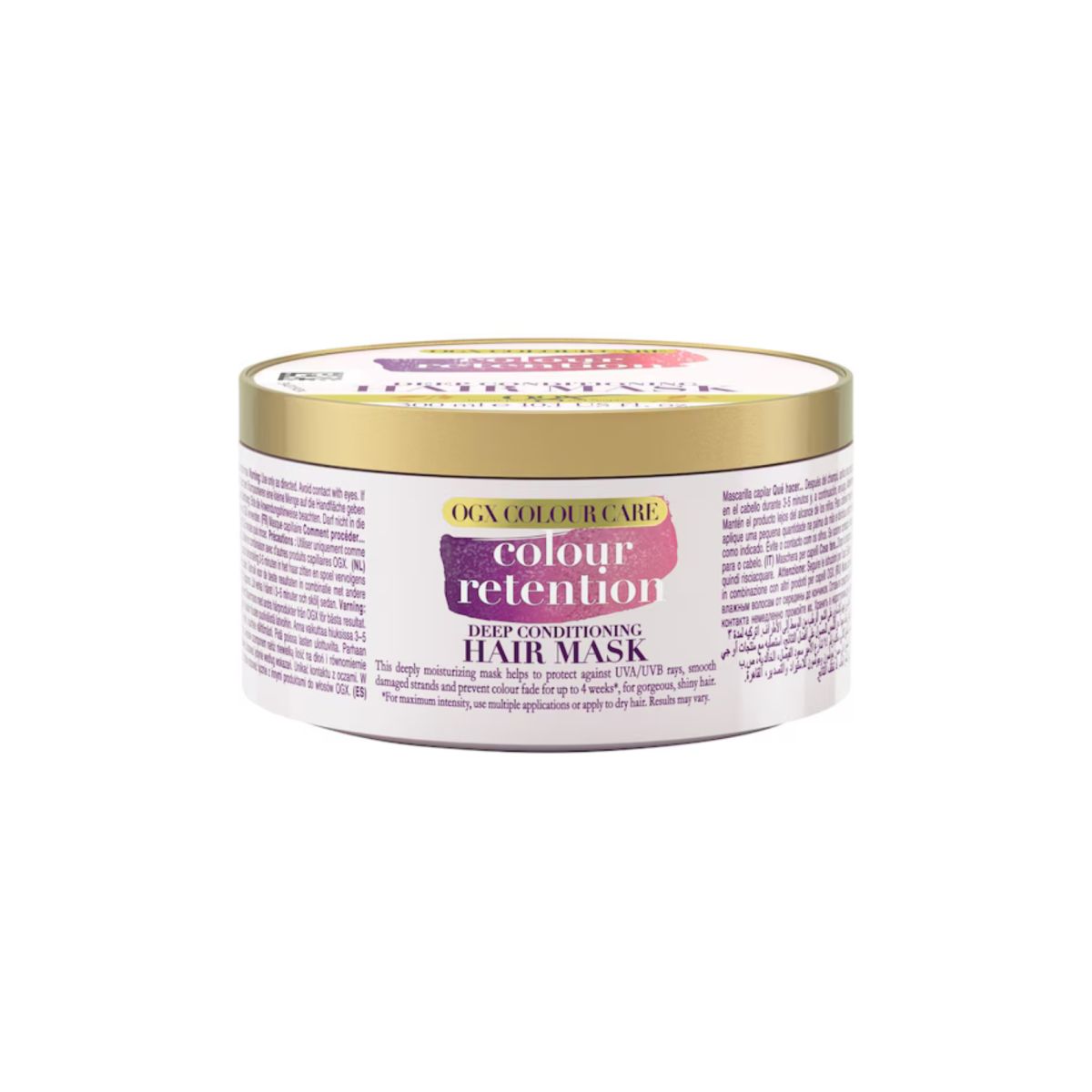 OGX Coconut Oil maska do włosów chroniąca kolor, 300 g