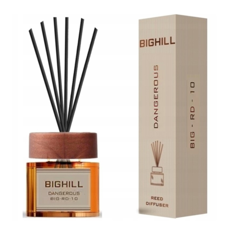 Eyfel zestaw zapachów do domu: zapach bighill dangerous, 120 ml + zapach bighill nature, 120 ml