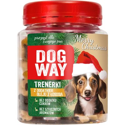 Przysmak dla psa DOGWAY Merry Christmas z Olejem z łososia 170 g