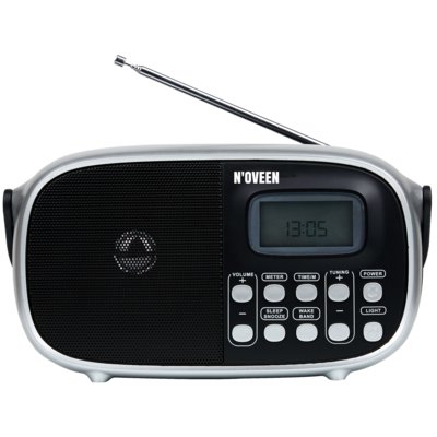 Radio NOVEEN PR850 Cyfrowe Przenośne Czarno-srebrny