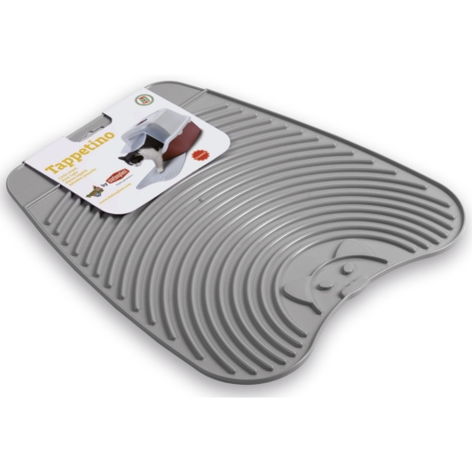 STEFANPLAST Wycieraczka CLEANER jasnoszara do toalet dla kotów