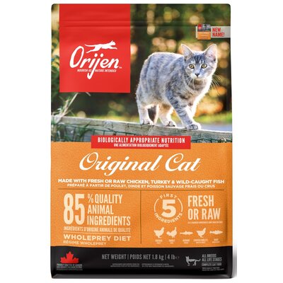 Karma dla kota ORIJEN Cat Kurczak z indykiem i rybami 1.8 kg