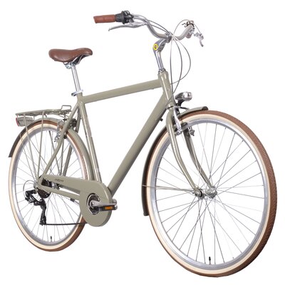 Rower miejski MBM Boulevard 6B M21 28 cali męski Khaki