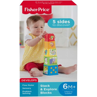 Klocki plastikowe FISHER PRICE Odkrywcy CDC52