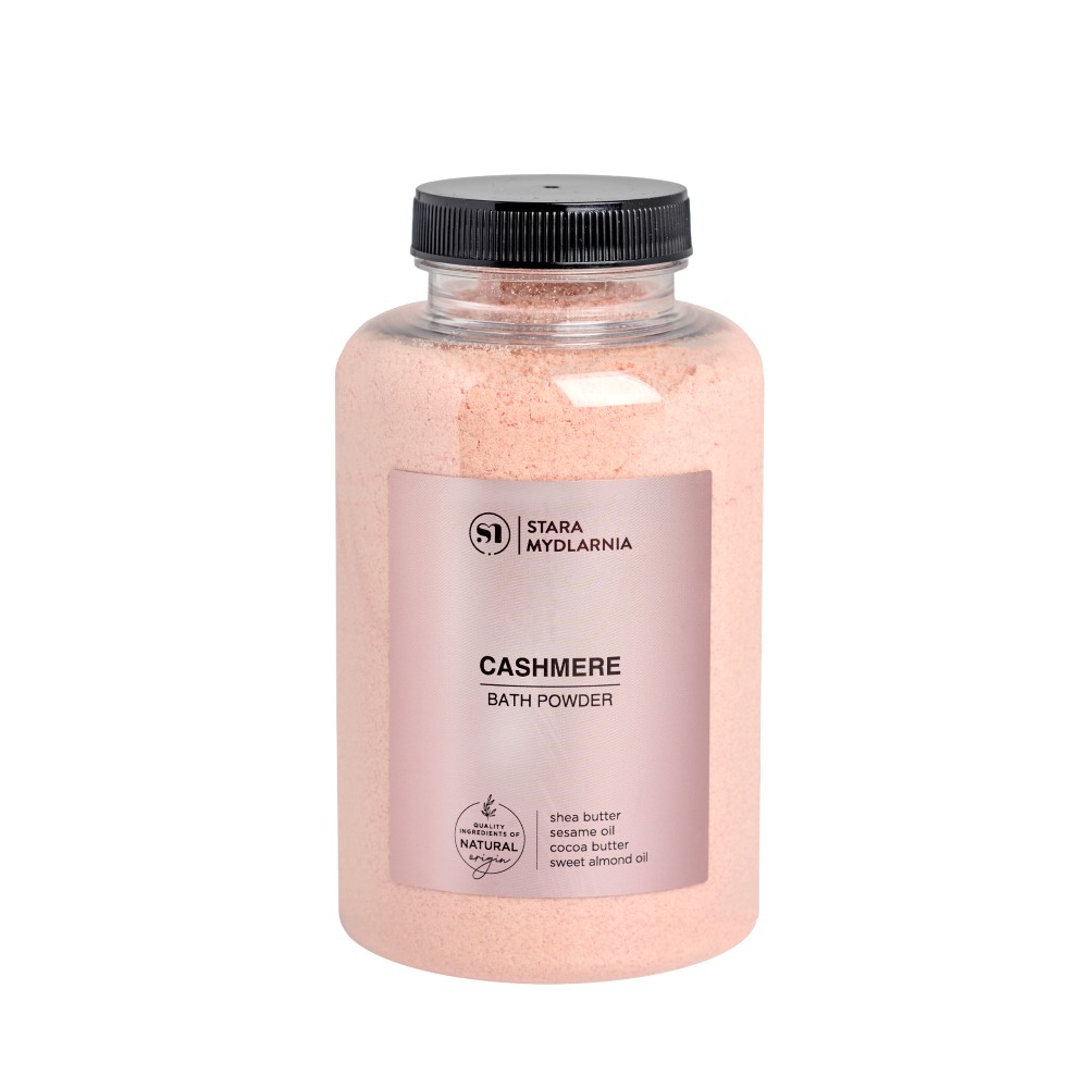 Stara Mydlarnia Cashmere aromatyczny puder do kąpieli, 350 g