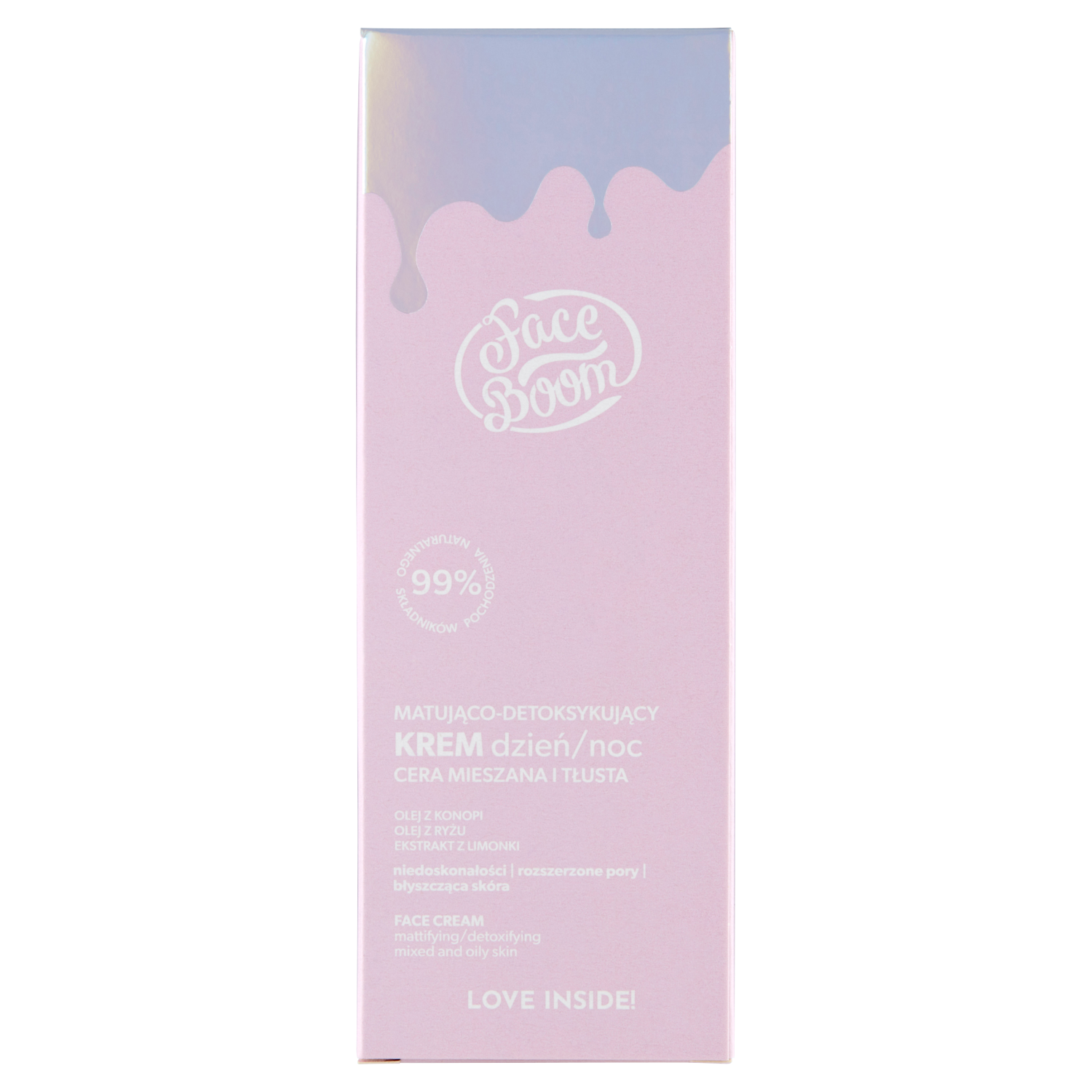 Faceboom matująco-detoksykujący krem do twarzy na dzień i noc, 50 ml