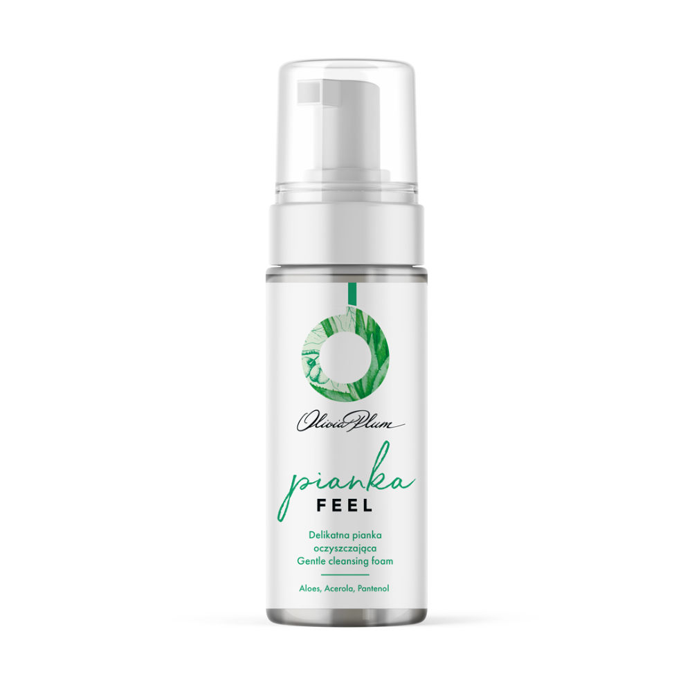 Olivia Plum pianka do mycia twarzy feel, 150 ml