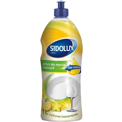 Płyn do mycia naczyń SIDOLUX Cytryna z karambolą 1000 ml